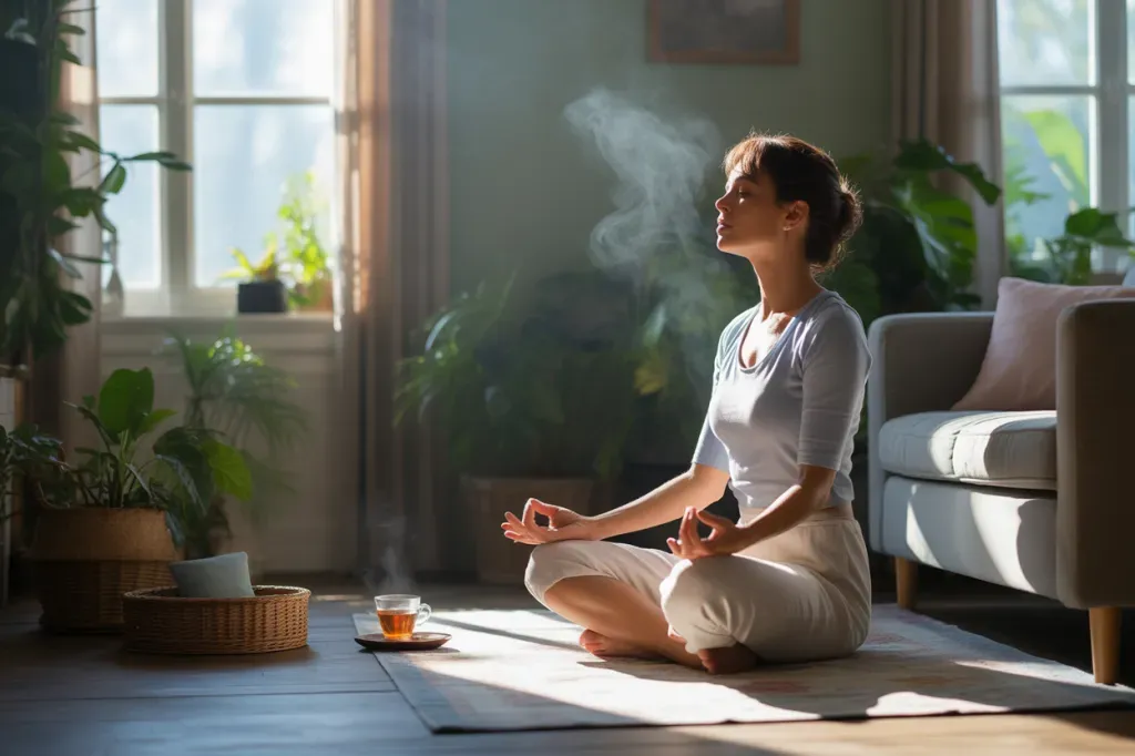 편안함을 가져오는 자연스러운 호흡 리듬 만들기